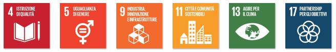 goal SDGS 4, 5, 9, 11, 13, 17 Alfabeto di Marghera forever per lo Sviluppo Sostenibile 2019