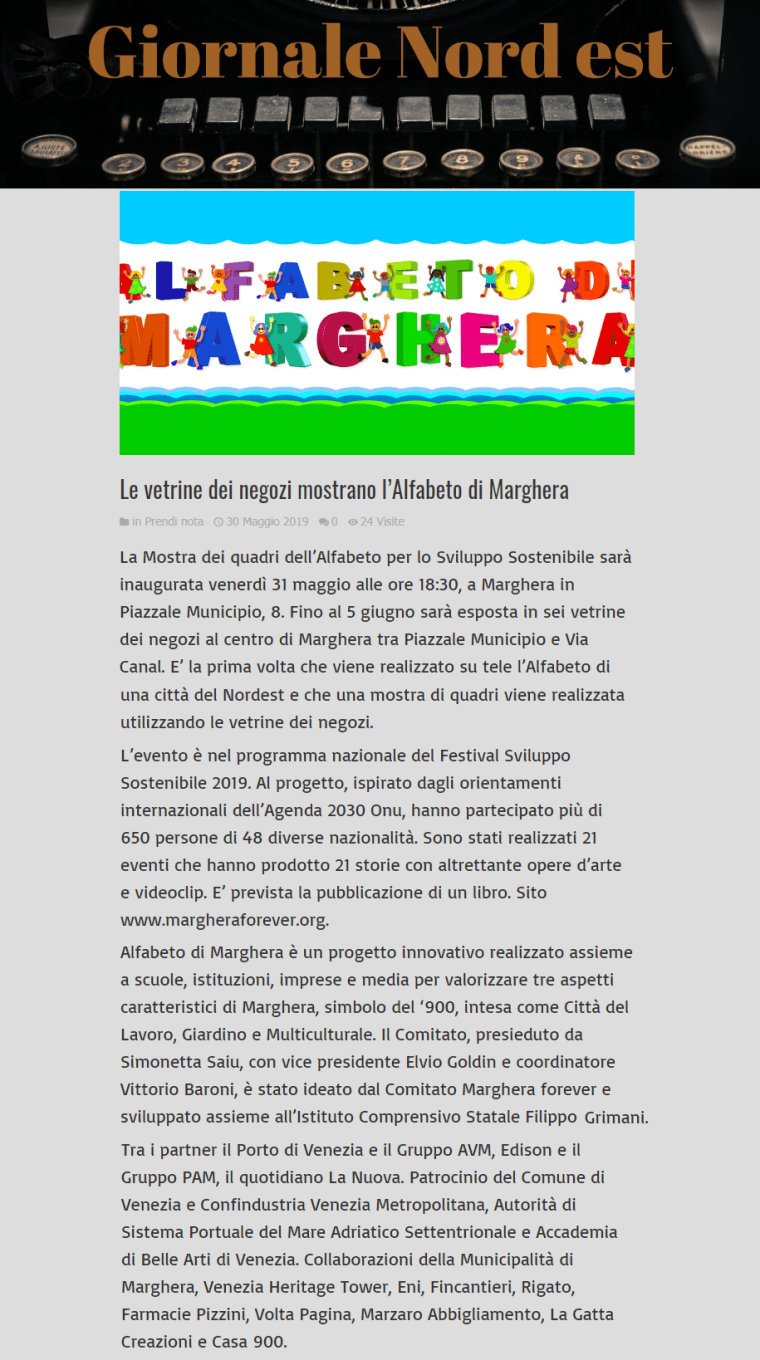 giornale del nordest 30 MAGGIO 2019 - ALFABETO DI MARGHERA.png