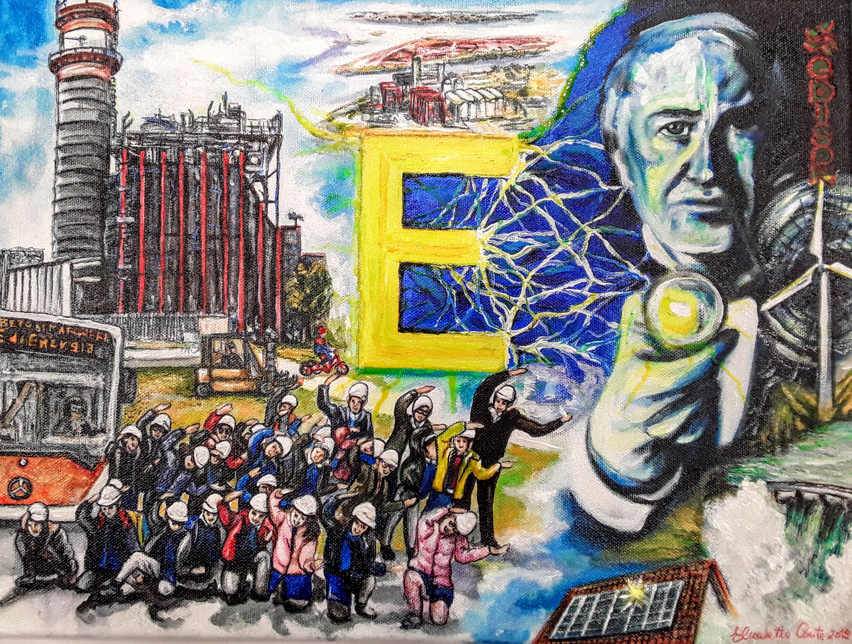 E di Energia - Alfabeto di Marghera