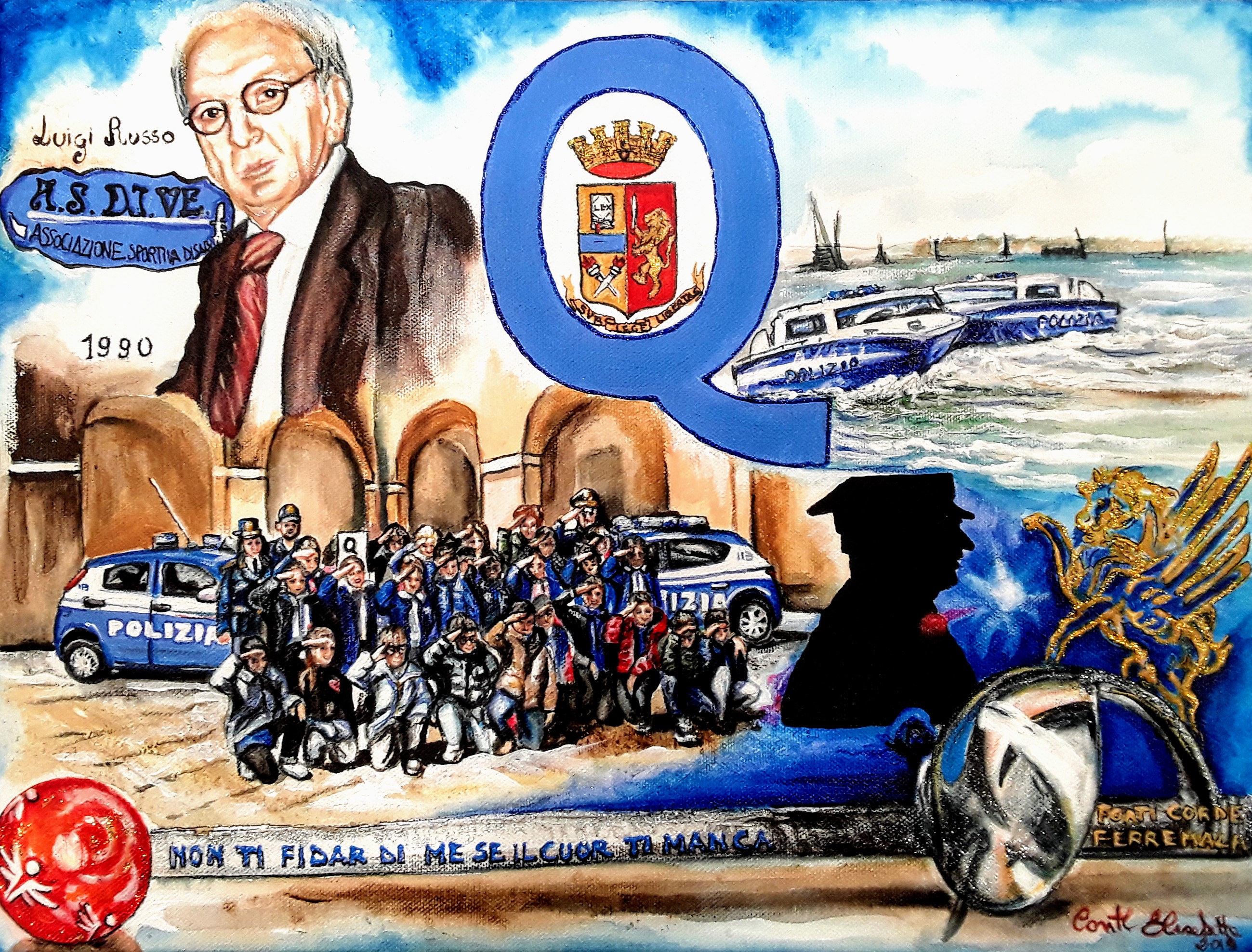 Q di Questura - Alfabeto di Marghera