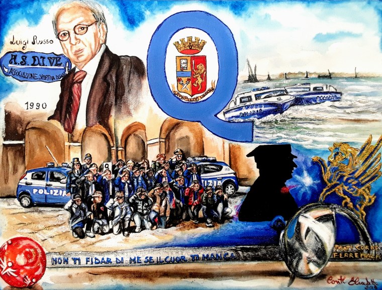 Q di Questura - Alfabeto di Marghera