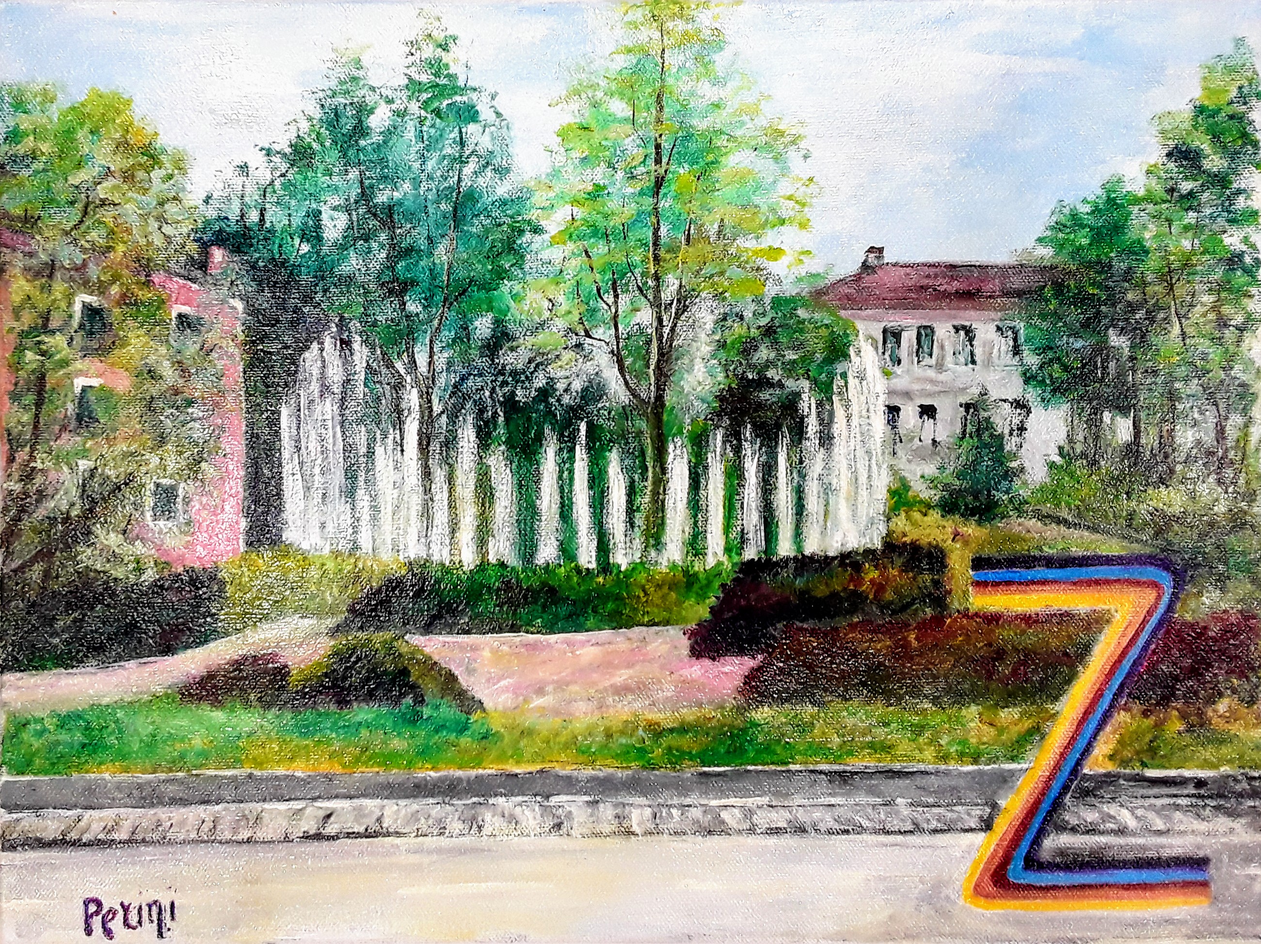 Z di Zampilli - Alfabeto di Marghera