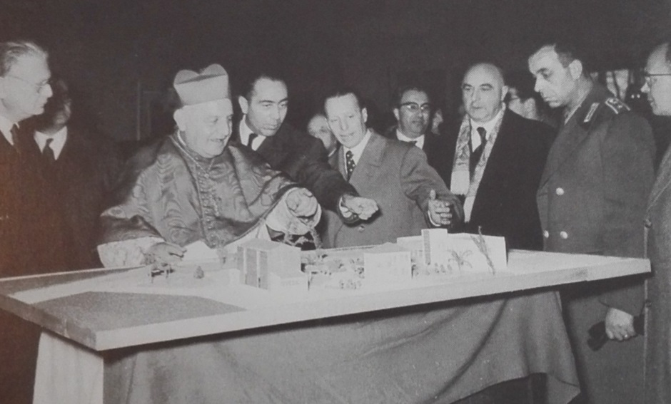 Marghera 1957 patriarca A. G. Roncalli Centro Mariport