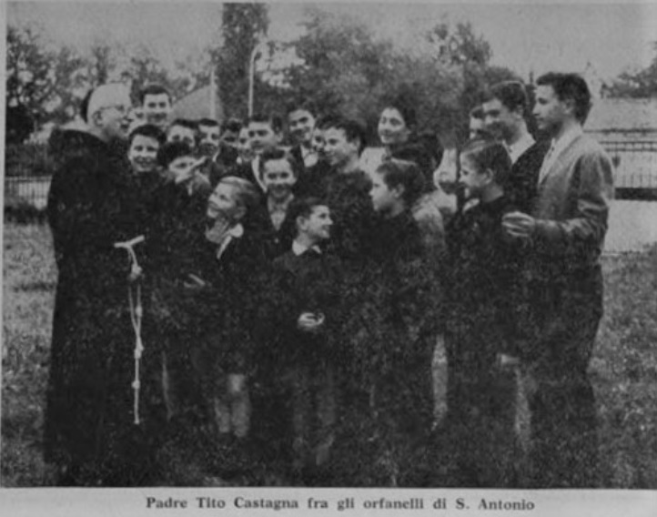 Padre Tito Castagna Marghera - Parrocchia Sant'Antonio - Casa del Fanciullo